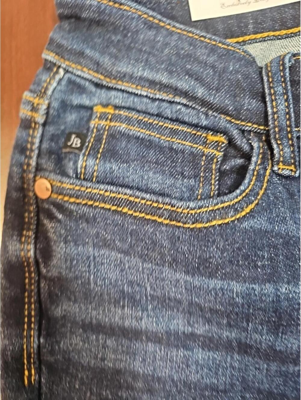 Judy Blue JB82253DK Dark Wash High Rise Skinny Jeans Sz 0/24 Non Distressed  NWT - Picture 5 of 9